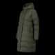 11. CMP women's hooded coat, insulated, waterproof, green (34K0096/F905)