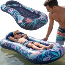 INFLATABLE MATTRESS 175x110x42CM FLOATING SUMMER NIGHT CHAIR 33359
