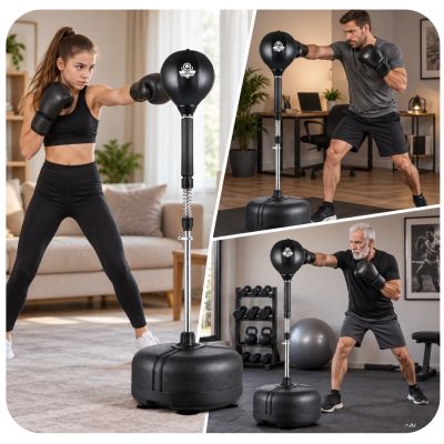 20. Standing boxing ball for adults, adjustable, reflex | DBX BUSHIDO