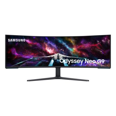 2. Samsung Odyssey S57CG954NU Computer Monitor 144.8 cm (57") 7680 x 2160 px 8K Ultra HD QLED Black, White