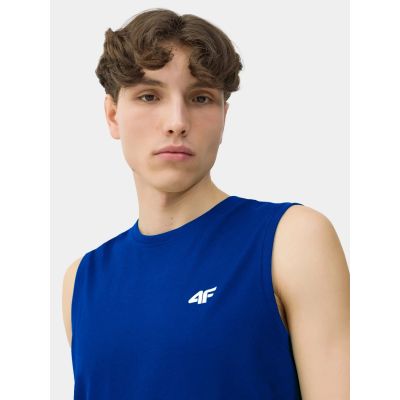 6. Men's sleeveless tank top (SET OF 3 T-SHIRT) 4F 4FWSS26TSLEM362-90S