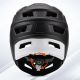 13. Wozinsky full-face bicycle helmet with removable visor, lightweight, L - black