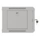 18. LANBERG WALL-HUNG RACK CABINET 19" 4U 540X350 GRAY GLASS DOOR (FLAT PACK)