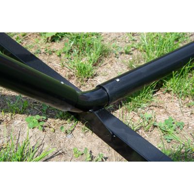 24. METAL HAMMOCK STAND 374x91x111CM