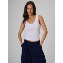 Women's slim ribbed knit top 4F 4FRSS26TSLEF337-10S