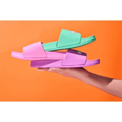 8. Basic electric violet pool flip-flops KUBKBB-SS24-01-11