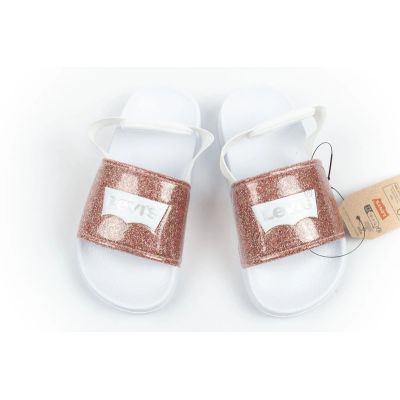 2. Levi's shoes children's flip-flops Pool S Mini girls glitter sandals