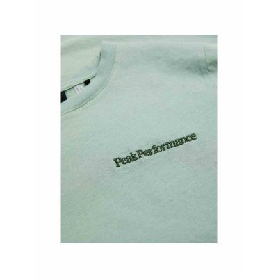 4. PEAK PERFORMANCE Jr Original Small Logo Tee, green