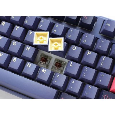 7. Ducky One 3 Gaming Keyboard USB Blue