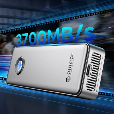 3. Orico OUM2-G20 M.2 NVME USB-C 3.2 20Gb/s Disk Drive - Silver
