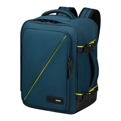 2. American Tourister Take2cabin S/M Backpack Hiking Backpack Blue Recycled Polyethylene Terephthalate (rPET)