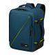 2. American Tourister Take2cabin S/M Backpack Hiking Backpack Blue Recycled Polyethylene Terephthalate (rPET)