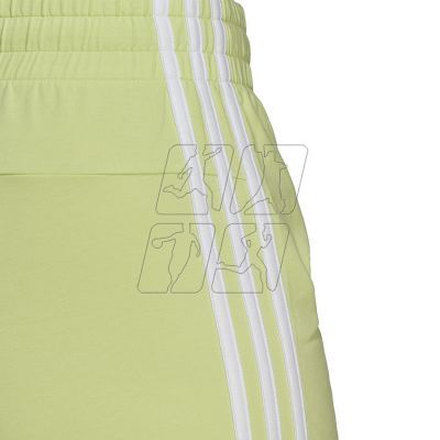 10. adidas Essentials Slim 3-Stripes Shorts W HE9361