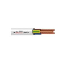 CABLE BVV-LL 2X1 WHITE 50M