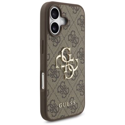 4. Guess 4G Big Logo Case for iPhone 17 - Brown