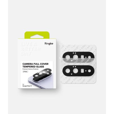 8. Ringke Camera Full Cover 2-Pack for Google Pixel 11 - Black