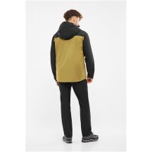 Men's hardshell jacket with Primaloft VIKING Ravelo 3 in 1 Man sweatshirt black brown XXXL