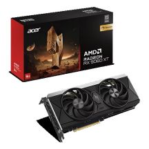 Acer Nitro Radeon RX 9060 XT 16GB OC graphics card with AMD processor, 16GB GDDR6 memory, HDMI port: 1, PCI Express 5.0 connector