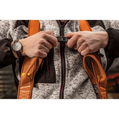 6. Belay kit with hip belt and shock absorber