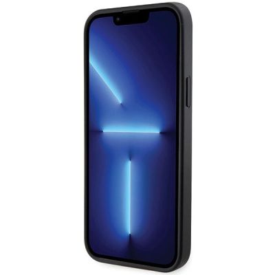 5. BMW Grip Stand Hot Stamp Case for iPhone 14 Plus / 15 Plus - Black