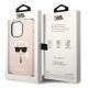 8. Karl Lagerfeld KLHCP14LSLKHLP iPhone 14 Pro 6.1 "hardcase pink / pink Silicone Karl`s Head