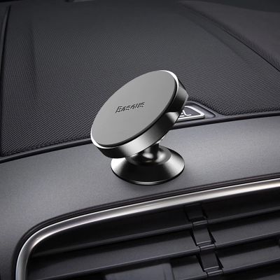 11. Baseus Small Ears Series SUER-B01 Magnetic Car Dashboard Mount - Black