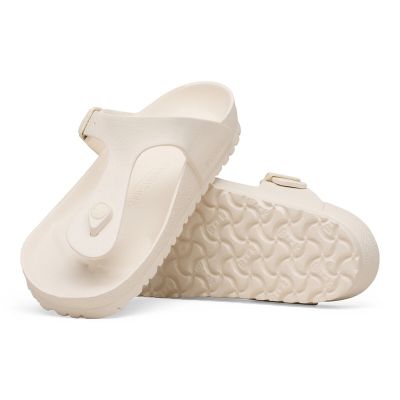 6. Birkenstock women's GIZEH EVA 1031278 EGGSHELL flip-flops (standard width)
