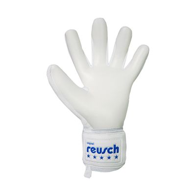 3. Reusch Legacy '86 Advance Goalkeeper Gloves White and Blue 5670206 1089
