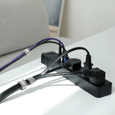 6. Baseus Rainbow Circle hook and loop Straps - Velcro tape Velcro cable organizer 3m gray (ACMGT-F0G)