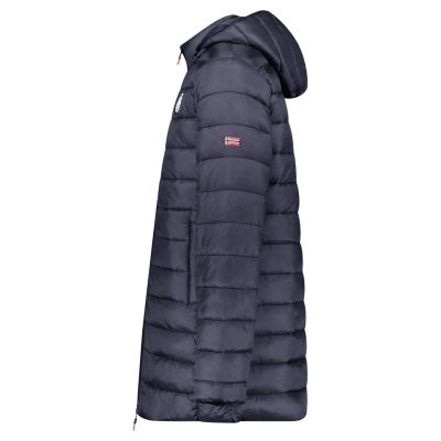 4. Geographical Norway men's jacket AMIGOMAP LONG HOOD DB NAVY MEN 233 NAVY (WZ5088H/GN-MARINE)