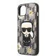 6. Karl Lagerfeld Flower Ikonik Karl case for iPhone 13 mini - gray