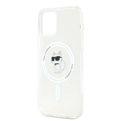 6. Karl Lagerfeld IML Choupette MagSafe case for iPhone 12 / 12 Pro - transparent