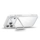 3. Tech-Protect MagStand MagSafe CC Case for iPhone 18 Pro Max / 17 Pro Max - Transparent
