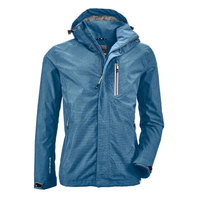 Killtec jacket Carleb men's trekking waterproof jacket blue (34723/872/M)