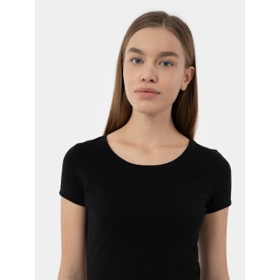 2. Women's regular plain T-shirt 4F 4FMM00TTSHF731-20S
