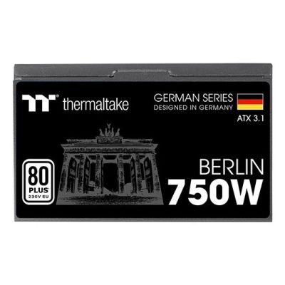 4. 750W Thermaltake Berlin ATX3.1 80+ White Power Supply