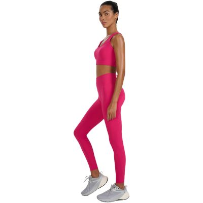 4. Women's leggings 4F FNK F358 pink 4FWAW25TFTIF358 54S