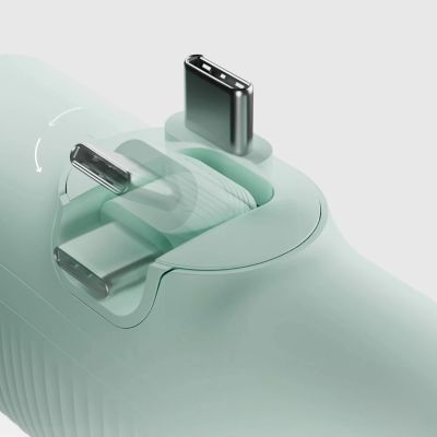 4. SBS EcoPower 5000 mAh 10W Powerbank with Built-in USB-C Port - Green