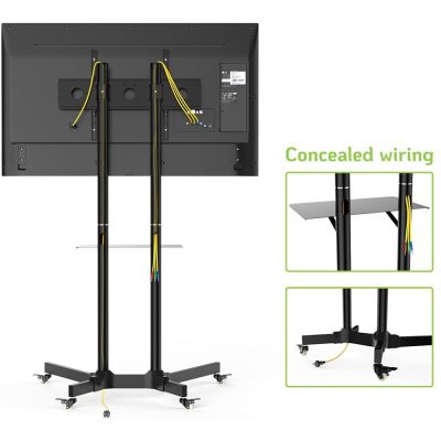 9. TECHLY MOBILE TV STAND LED/LCD 30-65 INCHES 60KG 1