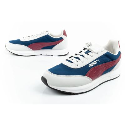 8. Puma men's sports shoes sneakers R78 Lightwind comfortable fashionable gray navy blue