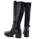 4. Black women’s heeled boots Potocki SZ12829