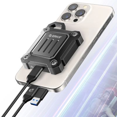 6. Orico XAM2 M.2 2230 USB-C 3.2 Tactical Reinforced Disk Bay - Black