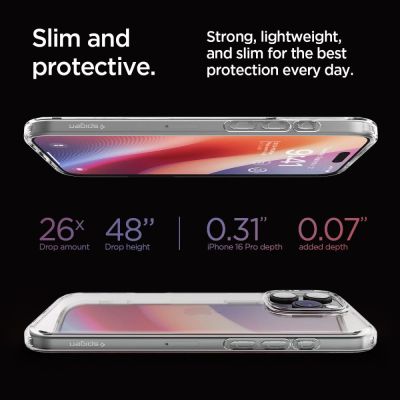 15. Spigen Ultra Hybrid iPhone 16 Pro Case - Clear