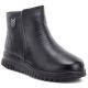 Comfortable women's ankle boots with a wedge, black Potocki PT16398