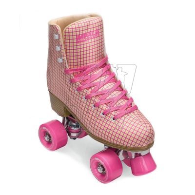 2. Impala Squad Skate Pink Tartan roller skates