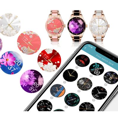 10. Rubicon RNCE82 Pink Women's Smartwatch