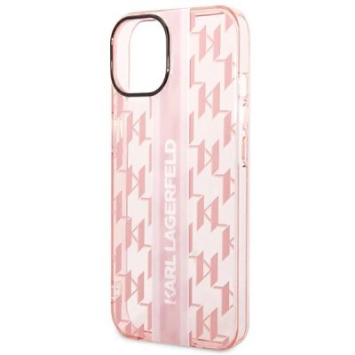 6. Karl Lagerfeld KLHCP14MHKLSPCP iPhone 14 Plus 6.7 "hardcase pink / pink Mono Vertical Stripe