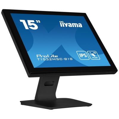 3. iiyama ProLite T1532MSC-B1S computer monitor 38.1 cm (15") 1024 x 768 px XGA LCD Touchscreen Black