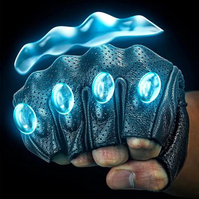 3. Rockbros 16220006005 XXL leather motorcycle gloves - black