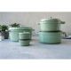 3. STAUB 40508-706-0 round cast iron pot - 5.2 l mint